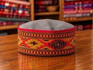 Pahadi Topi – Traditional  Uttarakhandi Woollen Topi